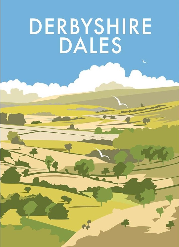 Derbyshire Dales - Rail Prints